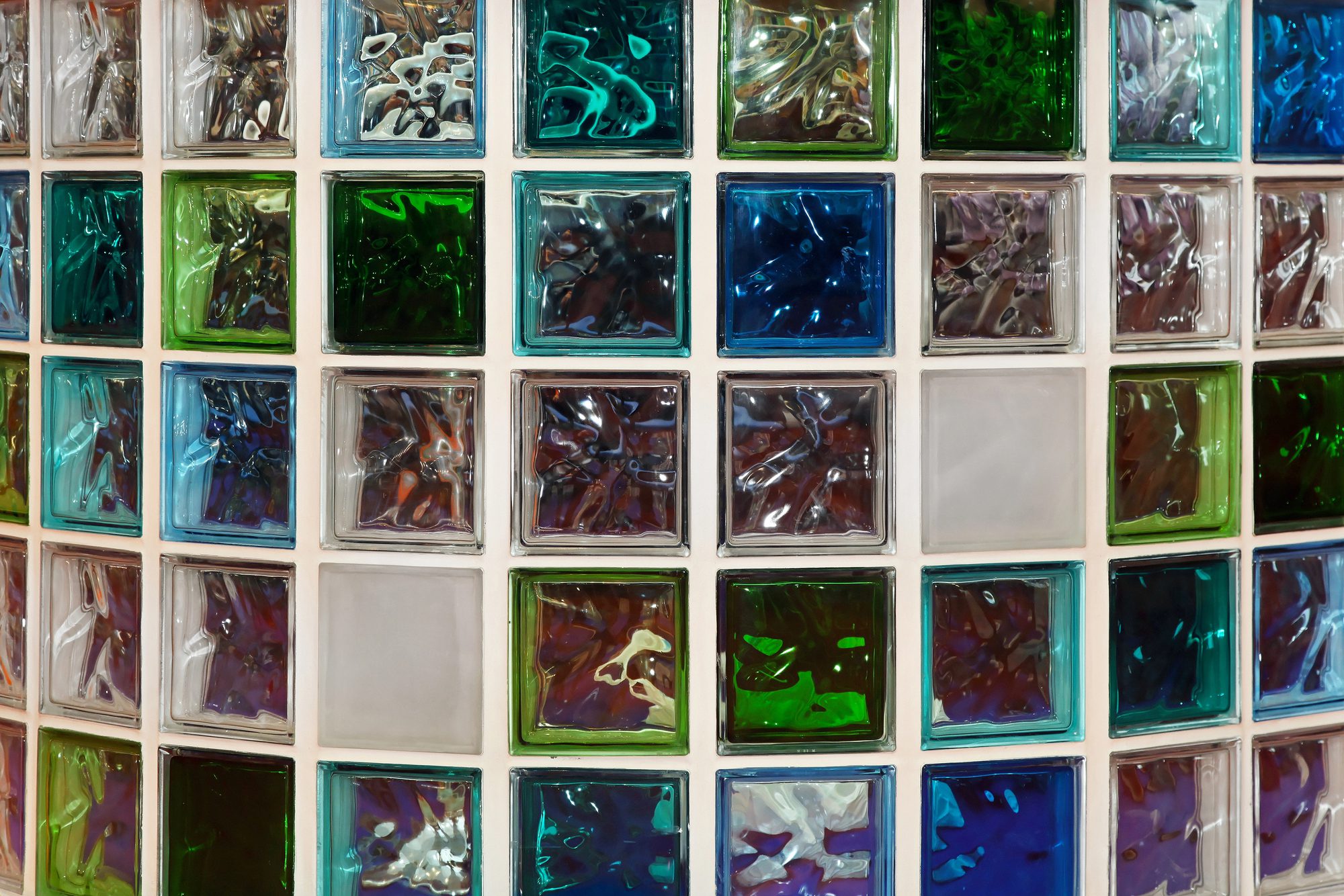 Glasbausteine Farben