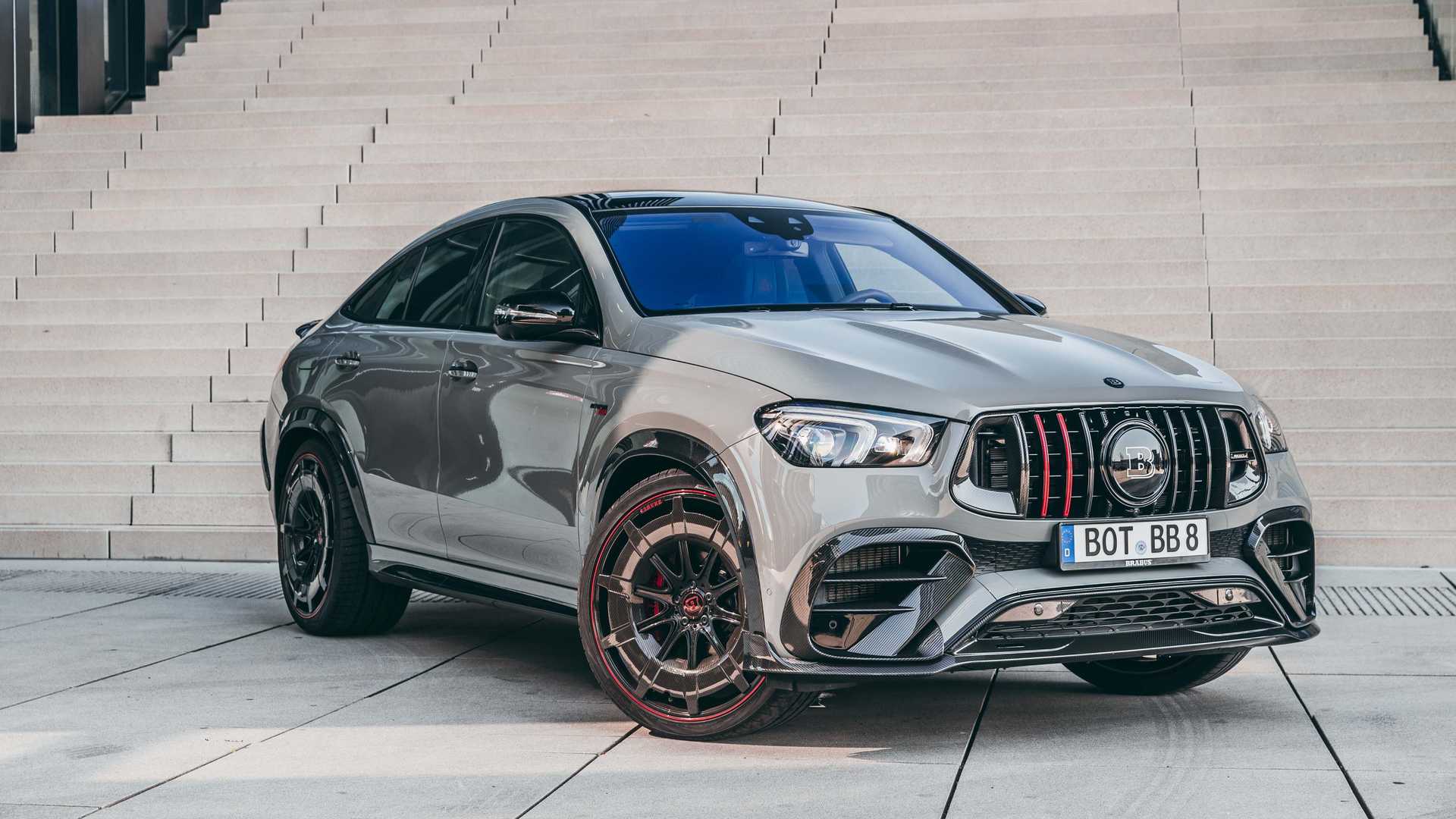 brabus 900 rocket edition auf basis mercedes amg gle 638