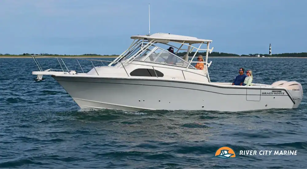 grady white marlin 300 walkaround offshore saltwater fishing