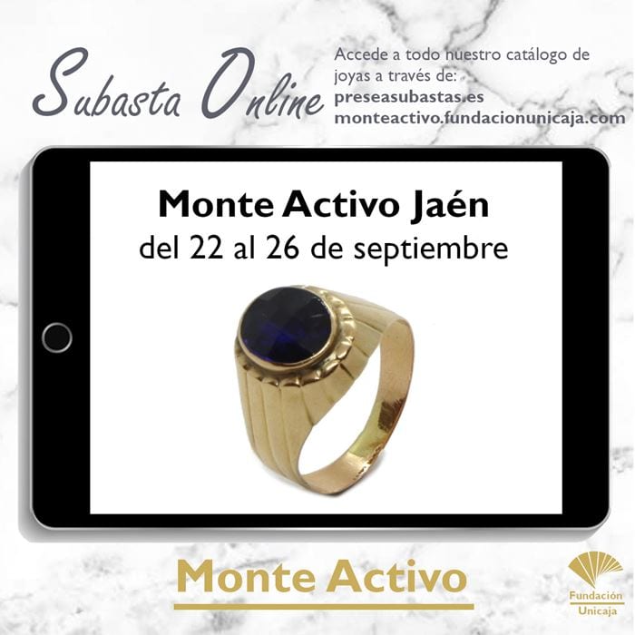 Monte Activo - Subastas online de joyas septiembre 2022 Jaén