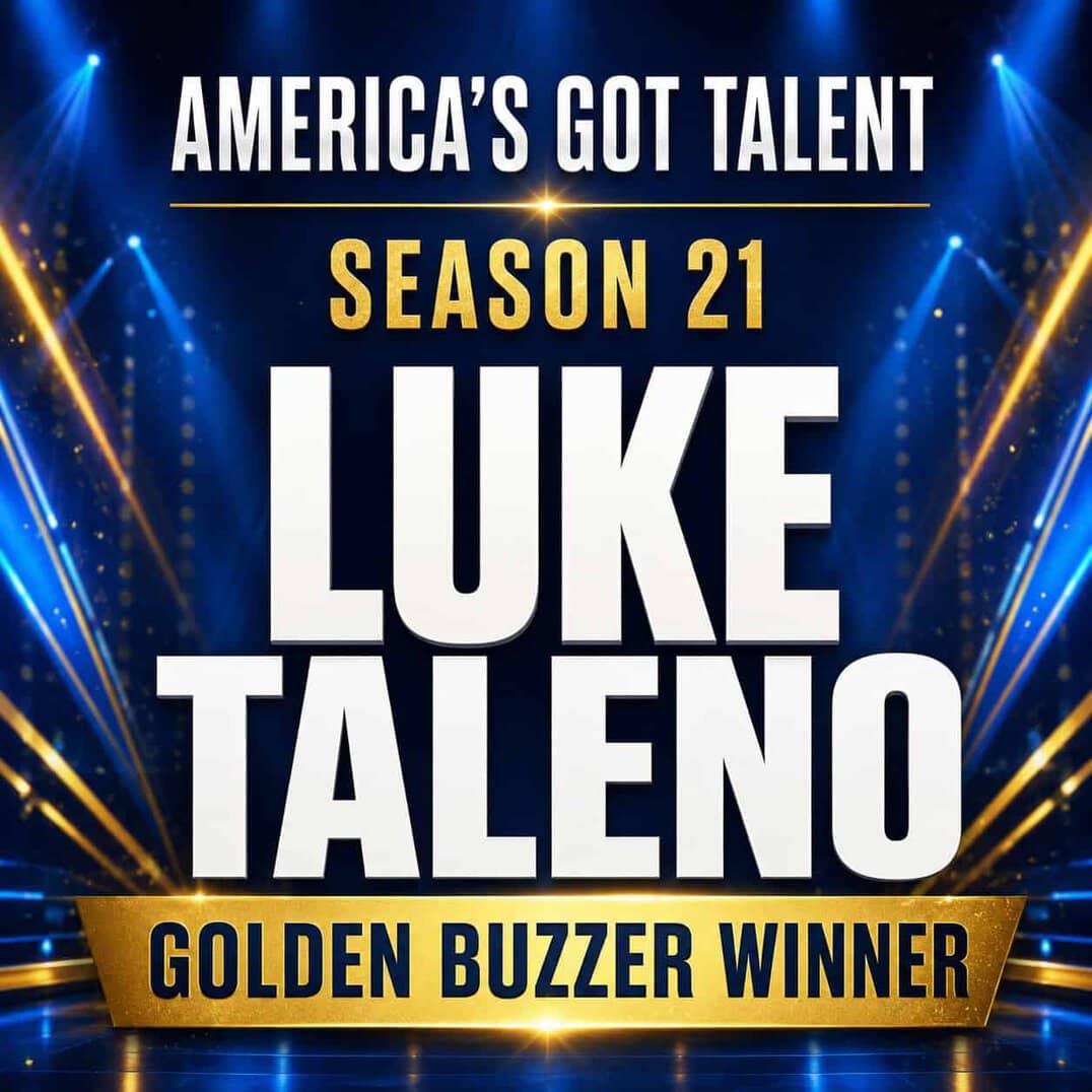 Luke Taleno AGT Season 21 Golden Buzzer Winner