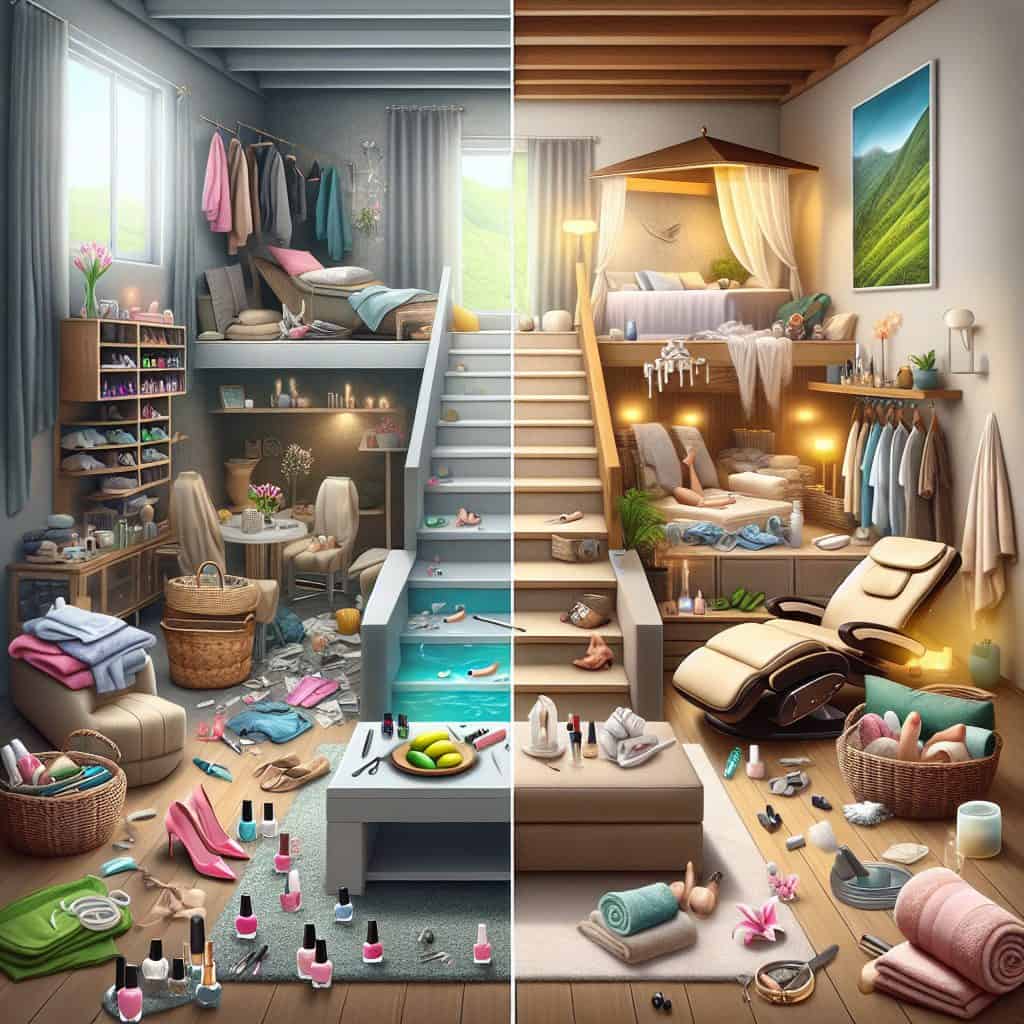 from frustration to fabulous: creating my own nails & spa sanctuary at home