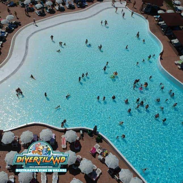 PARCURI ACVATICE BUCURESTI Divertiland Park vedere de sus