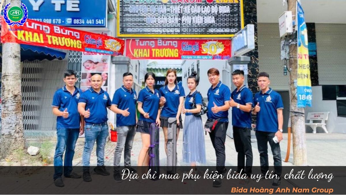 Địa chỉ mua phụ kiện bida uy tín, chất lượng