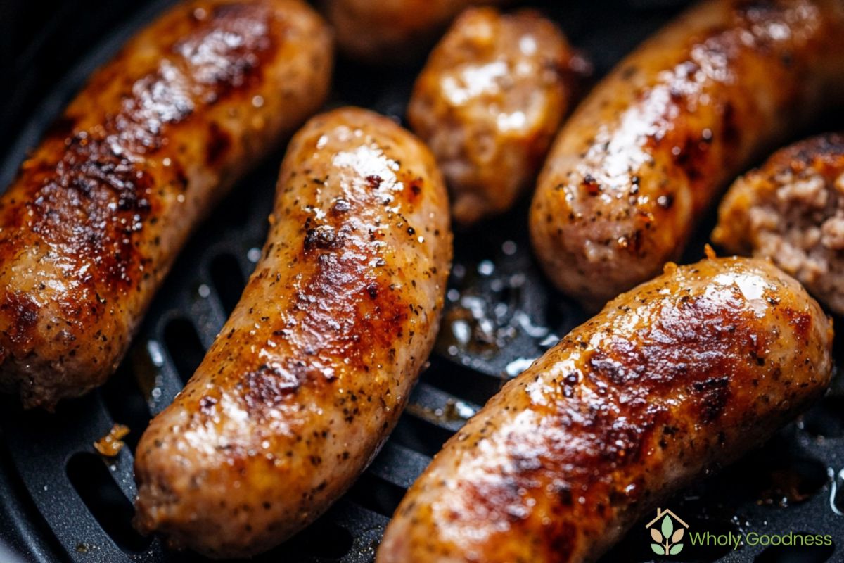 Vegan Sausage in the Air Fryer