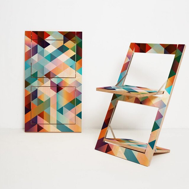 Fläpps Klappstuhl – Birke natur