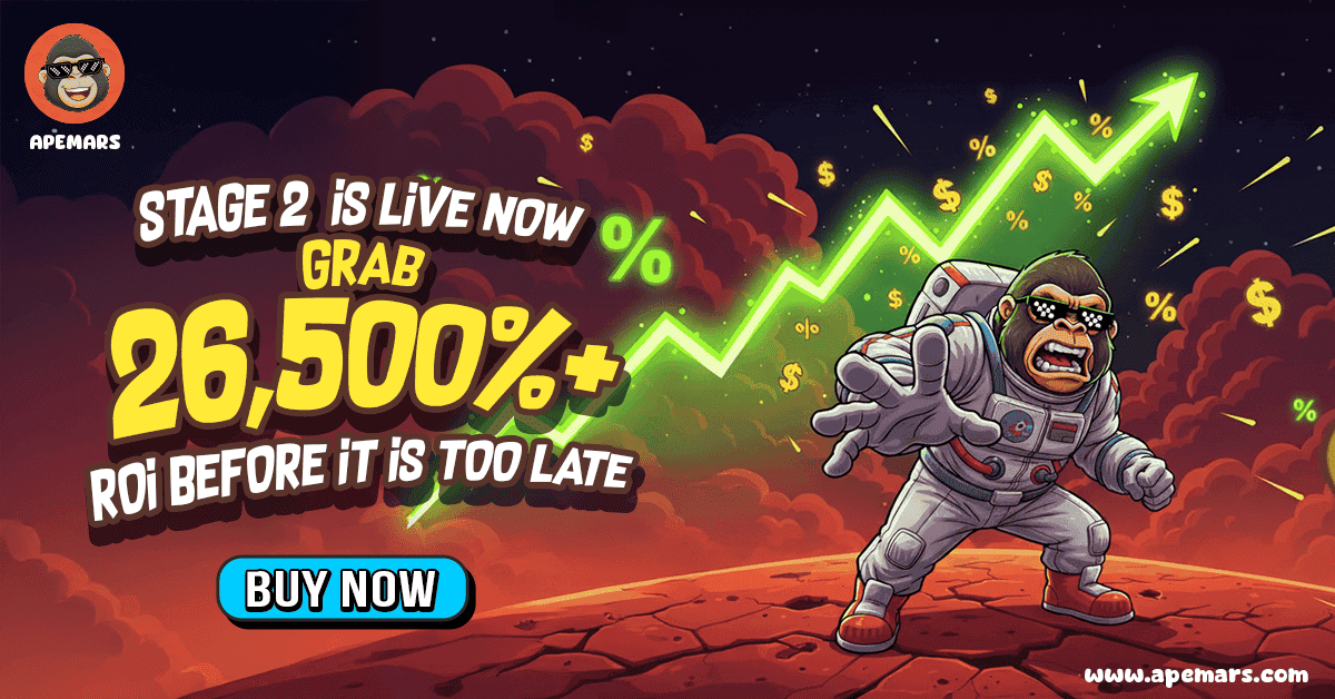 Top 100x Meme Coin Presale - APEMARS Stage 2 Rockets with 1 Billion Tokens Sold, as SPX6900 and Fartcoin Gain Momentum 2 image 20