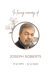 030 030 – Funeral Order of Service Template