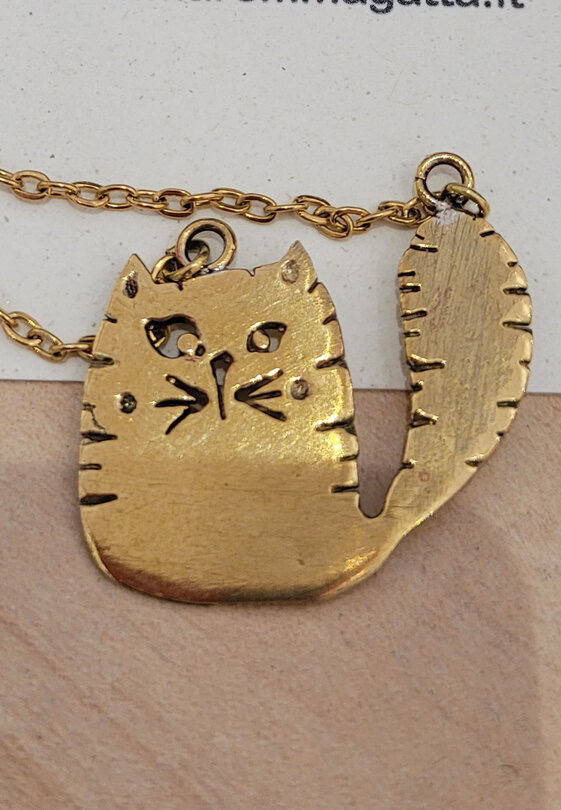 Divertente Gatto Grasso Gattino Design Artistico Proprietario Di Gatti Regalo Amante Degli Animali Domestici Maglietta - Foto 7