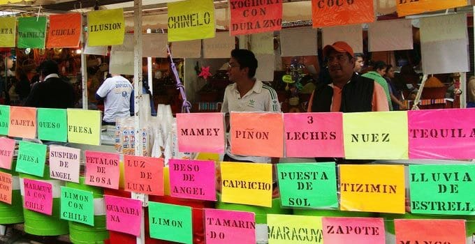 Feria de la Nieve en Tulyehualco