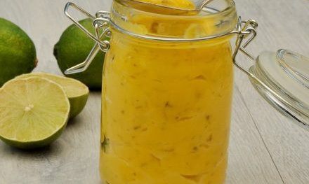 Lemon curd de citrons verts au Thermomix