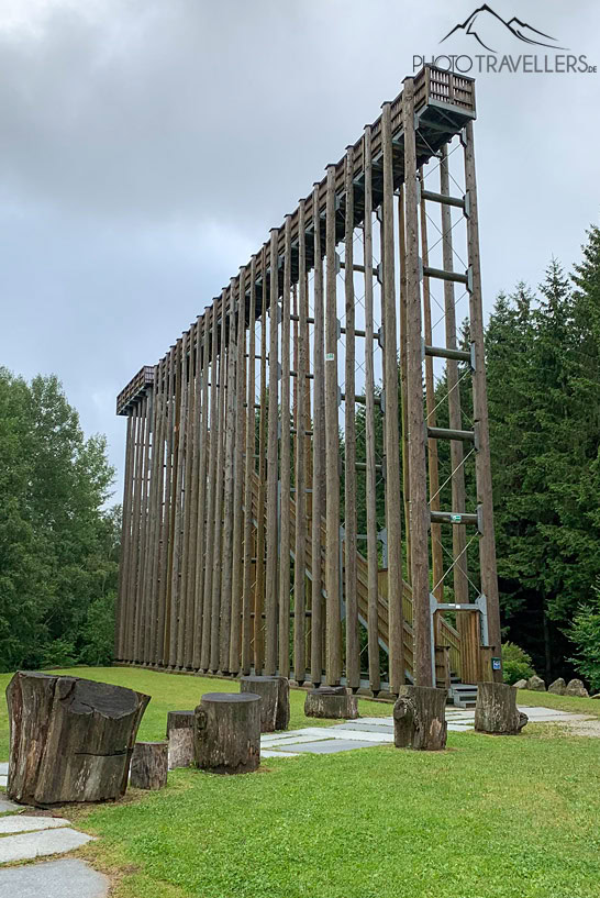 Die Himmelsleiter im Naturpark Hochmoor Schrems