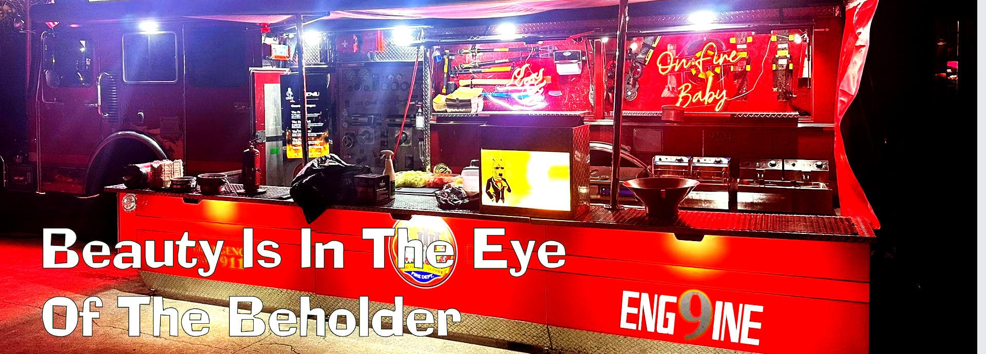 ENG9INE Our USA Fire Truck Food Truck For Hire ENG9INE Our USA Fire Truck Food Truck For Hire