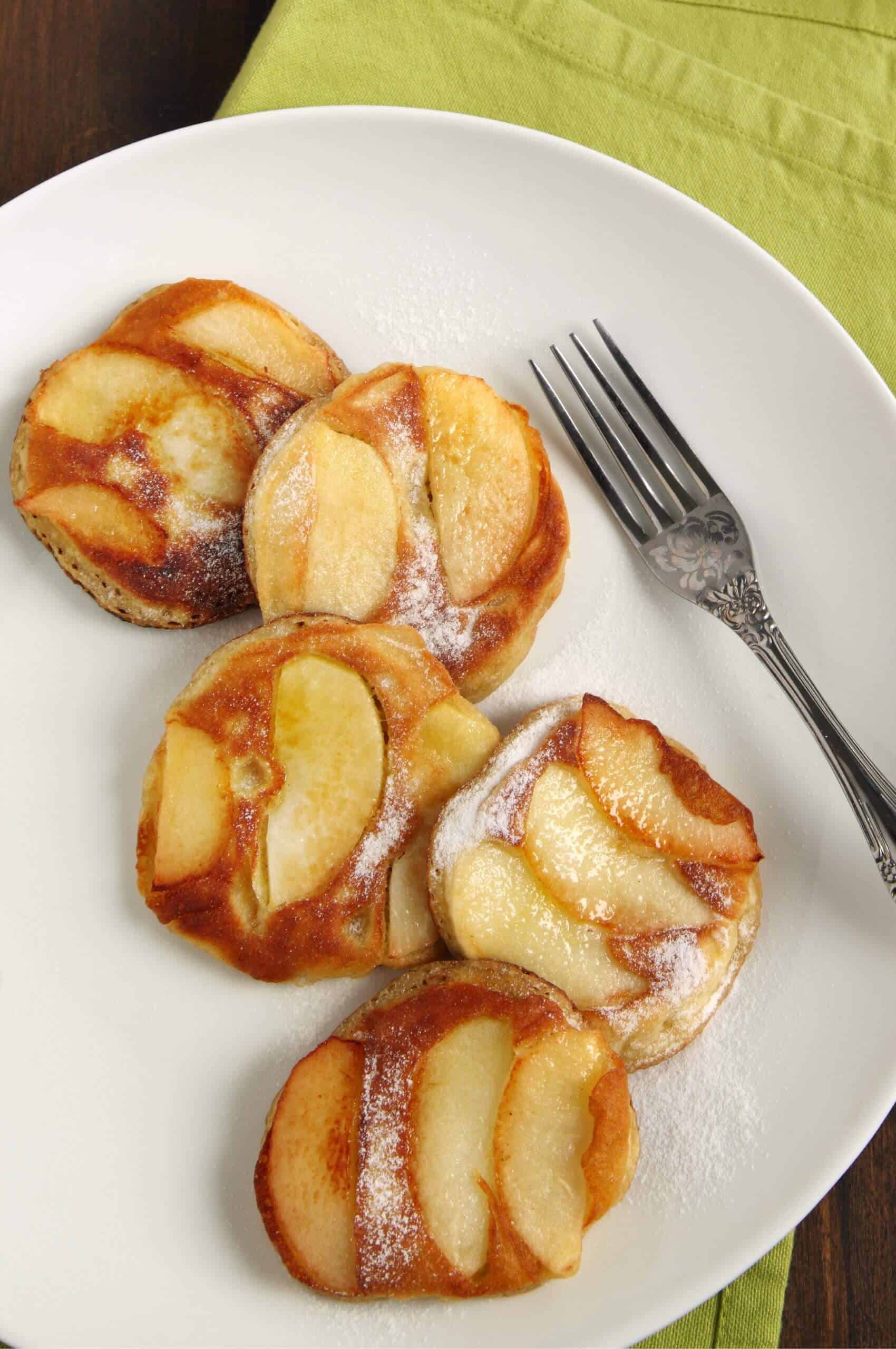 Rezept für Apfeltaler mit Quark zubereitet