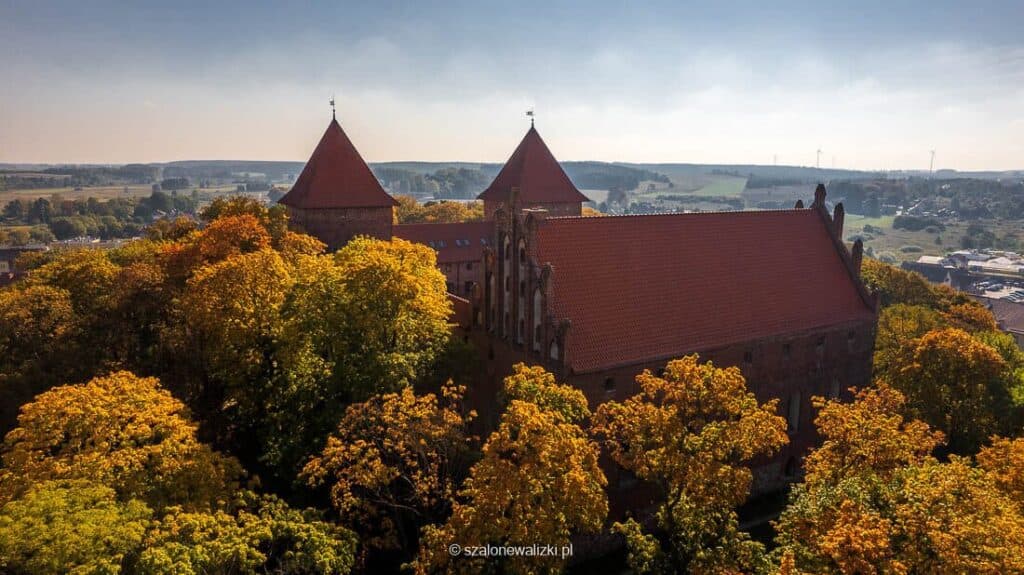 zamki gotyckie na Warmii i Mazurach