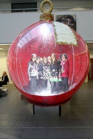 Christmas Bauble Photo Globe Christmas Bauble Photo Globe
