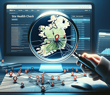 find fix broken links dublin seo site health check