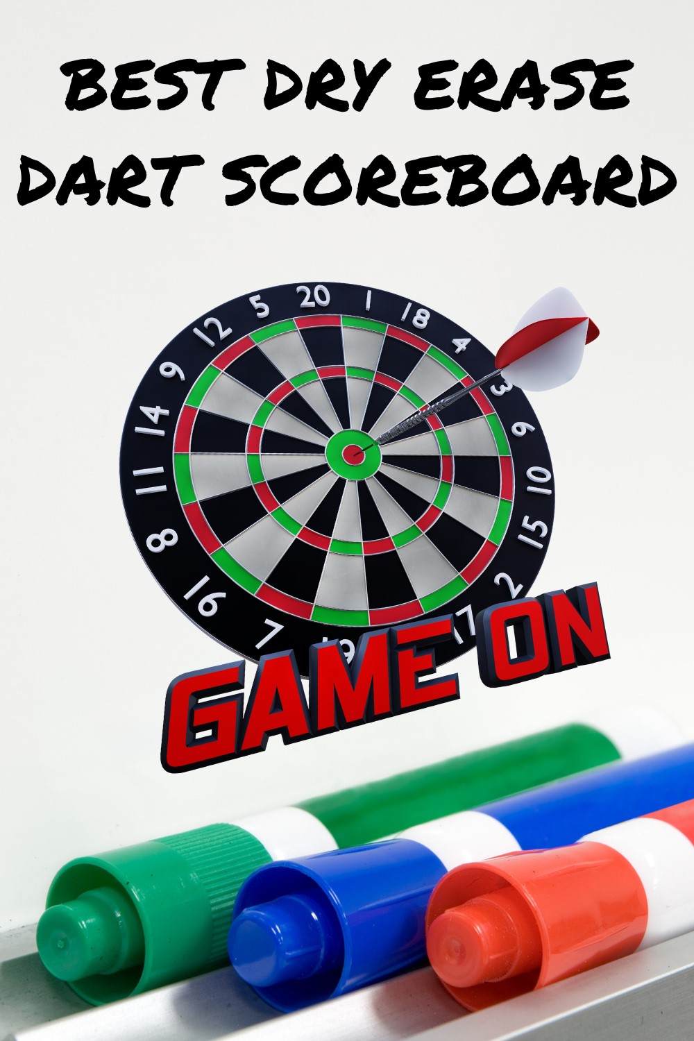 Dry Erase Scoreboard for Darts