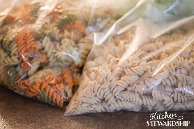 pasta in bags to feed a crowd with pasta salad pasta in bags to feed a crowd with pasta salad
