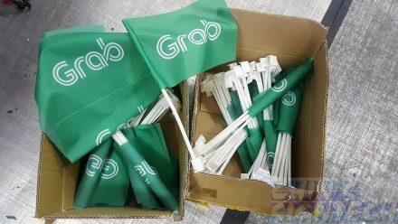 Car Window Flags - Grab