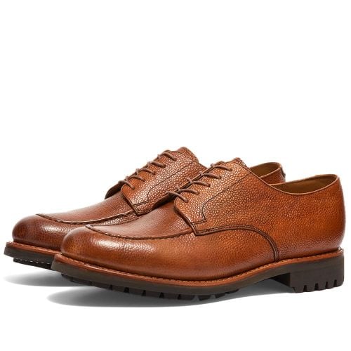 Mens Grenson Parker Apron Shoes in Tan Leather UK Outlet at SEIKK