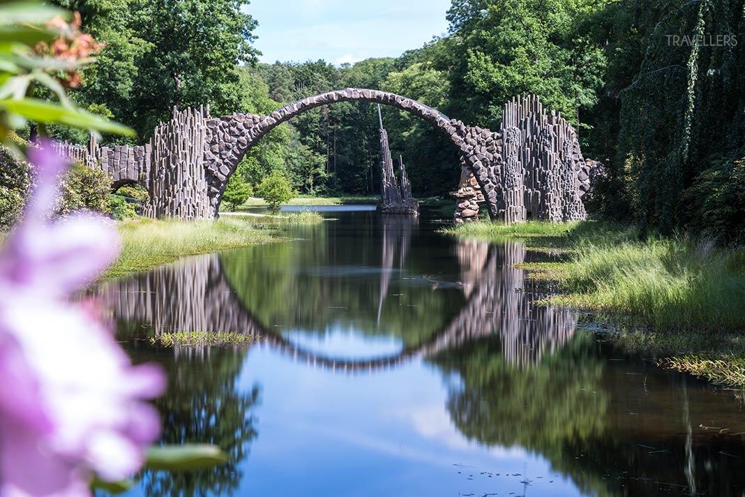 Die Rakotzbrücke in Sachsen