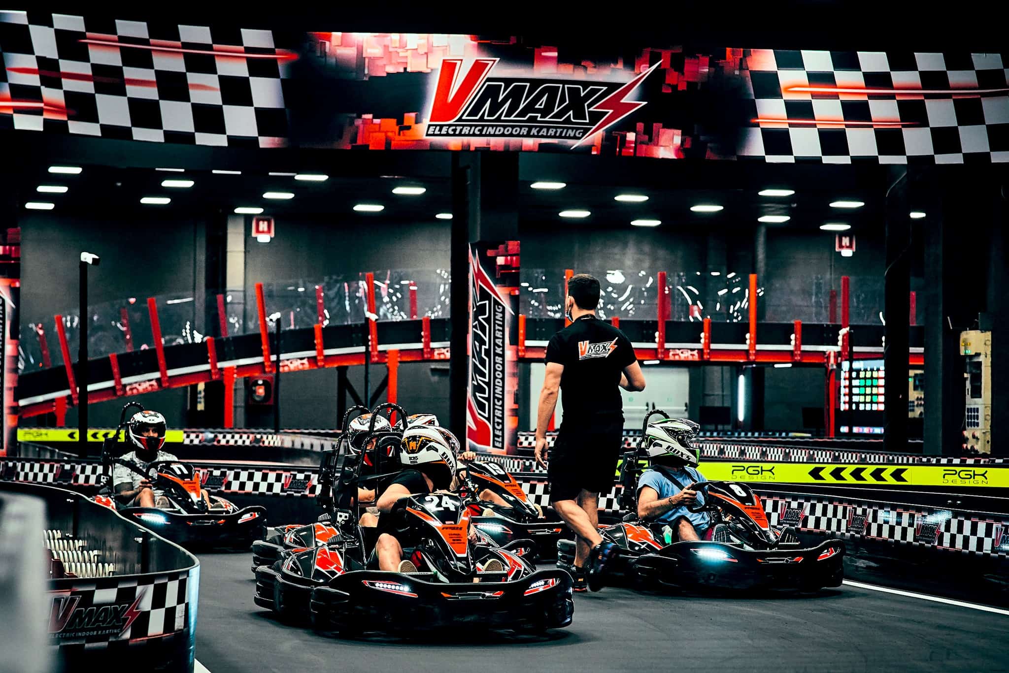 what to do with kids in Bucharest karting race