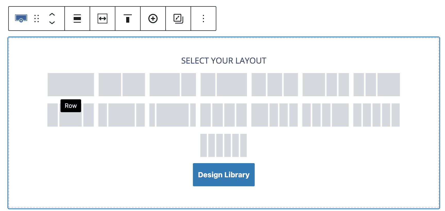 Kadence Row Layout Block Tutorial: Clean Sections, Spacing Fixes, and Mobile Tips 3 Adding the row layout block to your page or post.