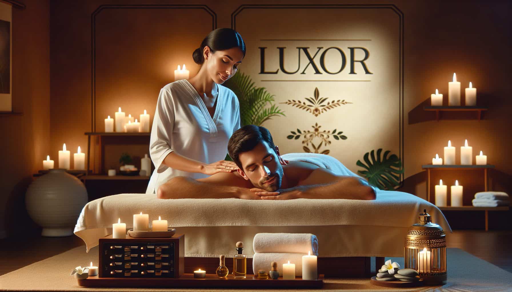 swedish massage for relaxation at luxor spa & salon