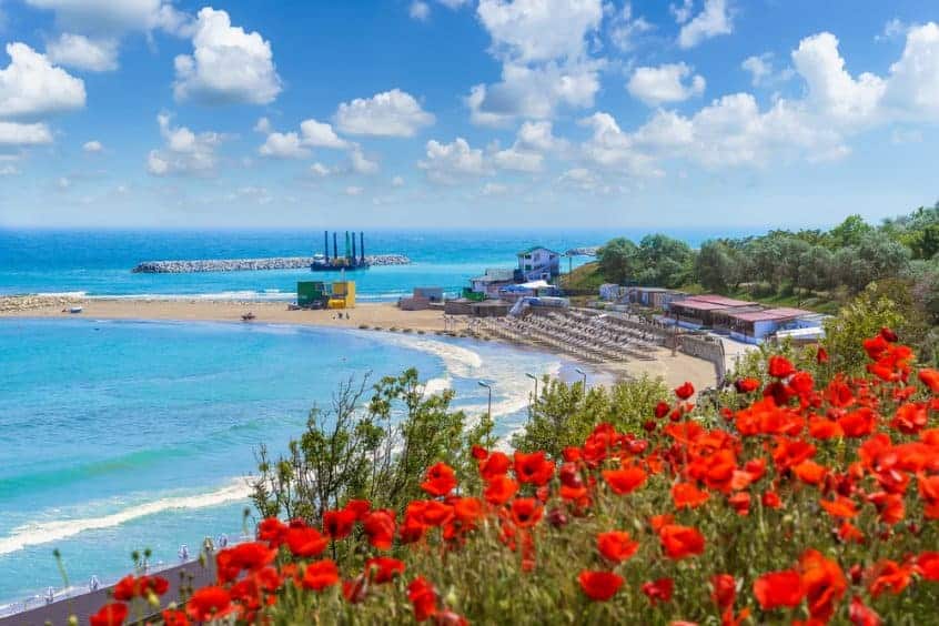 statiunea eforie sud vedere