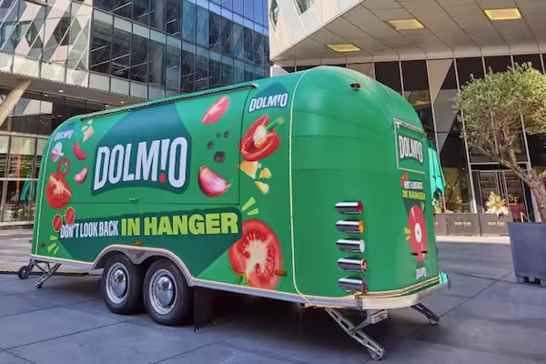 Dolmio Branded Airstream Food Truck Dolmio Branded Airstream Food Truck