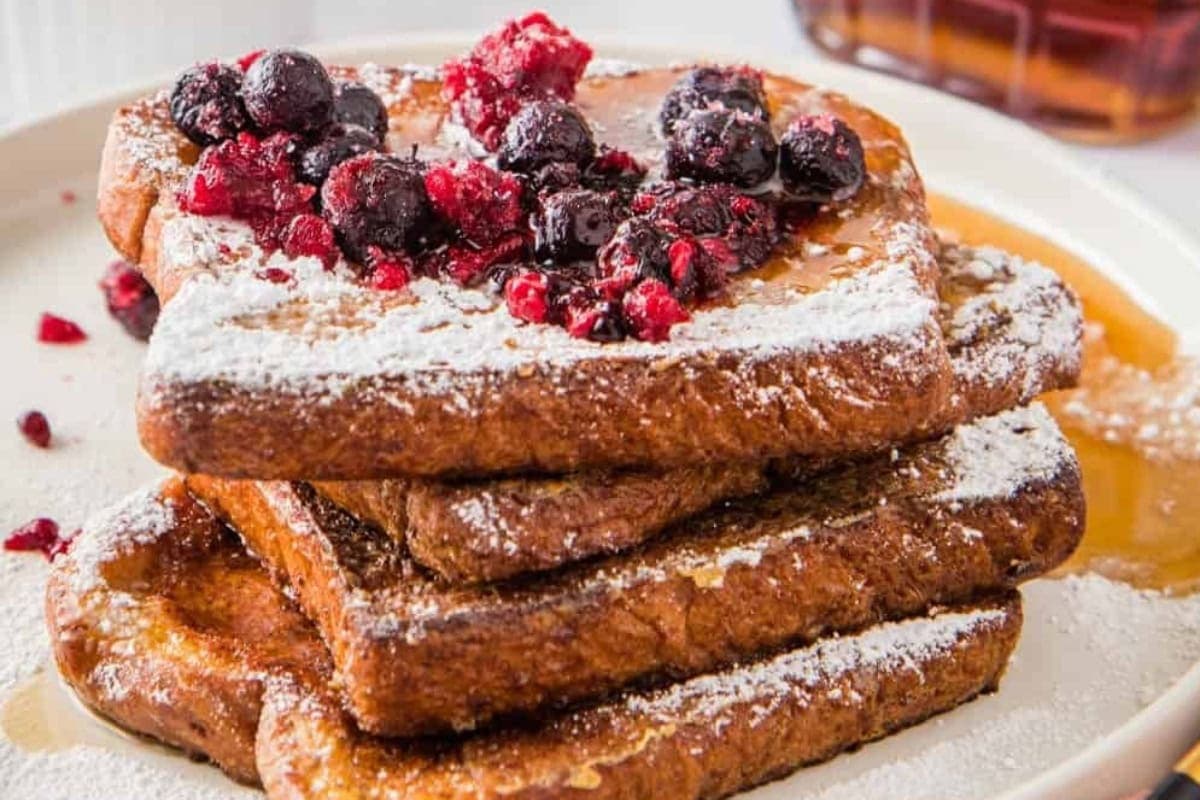 Easy Air Fryer French Toast.