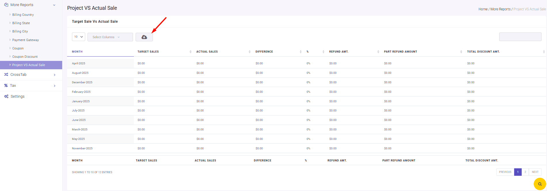 Exporting data for advanced analytics