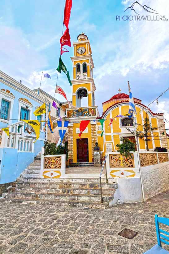 Hoch über dem Bergdorf Olympos thront die Pfarrkirche Kimisi tis Panagías