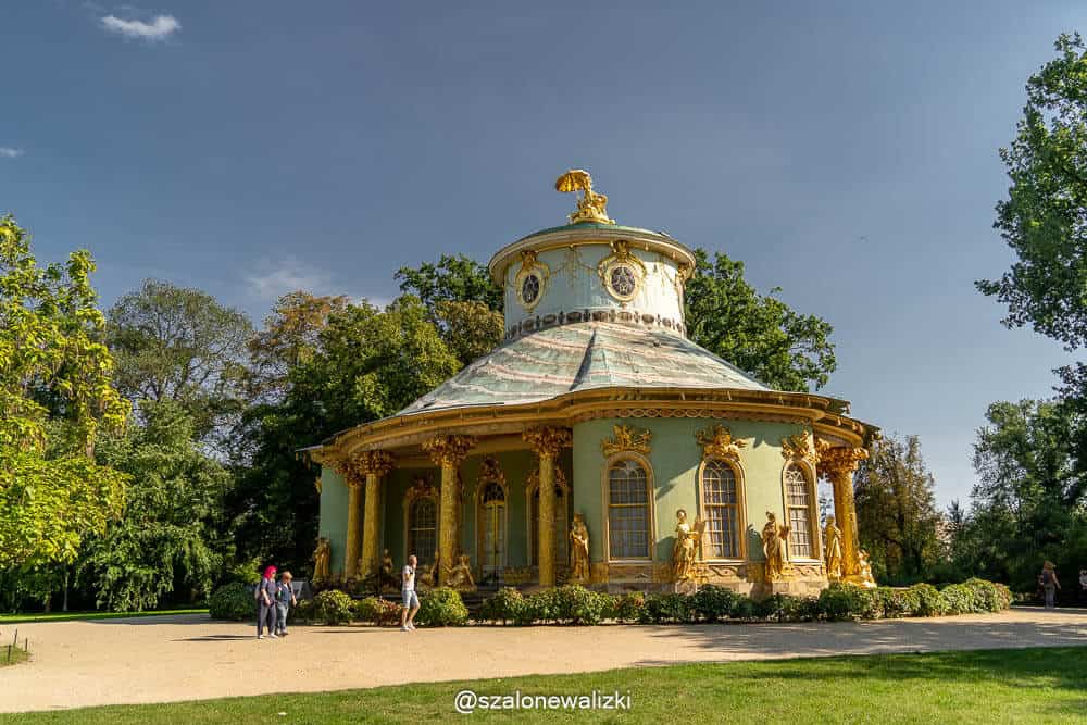 pałac sanssouci w poczdamie