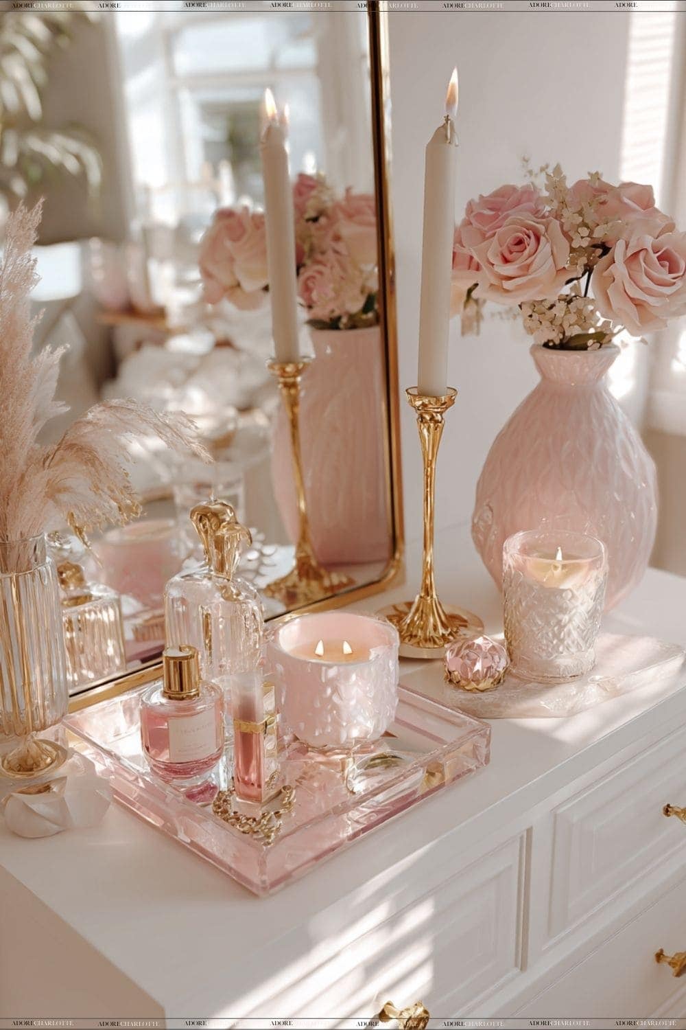 Brighten Up Your Home with glossy surfaces and reflective finishes.