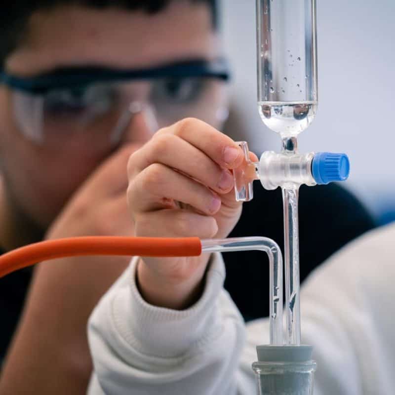 Unterrichtsszene Chemie