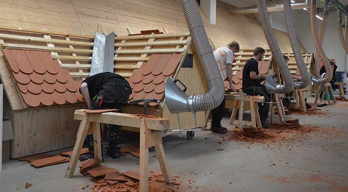 Bild von Azubis in Schule in Waldkirchen