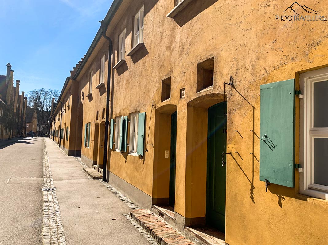 Die Fuggerei in Augsburg