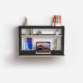 Fläpps Box Sekretär-in 100x60x20 | Großer Wandsekretär mit Stauraum