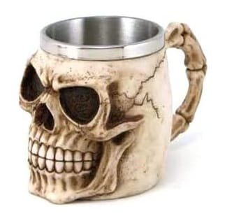 doomed skull mug