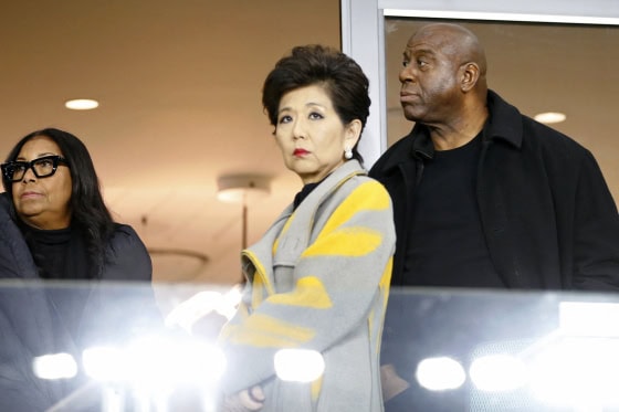 Michele Kang Lyon appointment with Magic Johnson before 2024 NWSL Championship in Kansas City