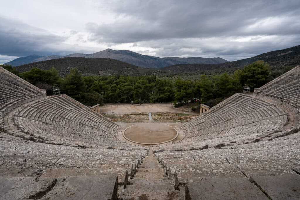 Reiseziele - Reiseziele im Dezember Theater von Epidauros - Reiseziele im Dezember