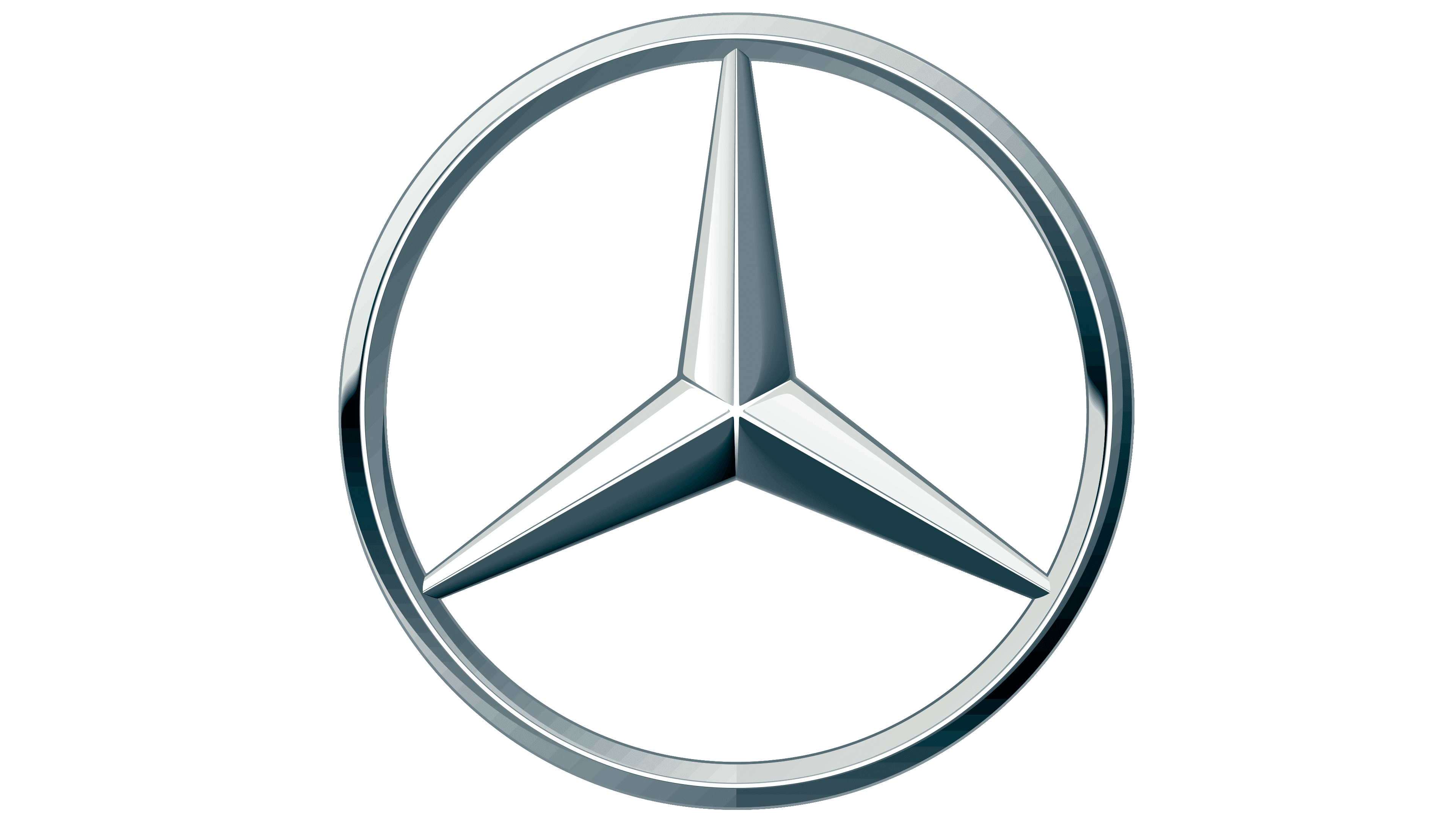 Mercedes Benz Logo present