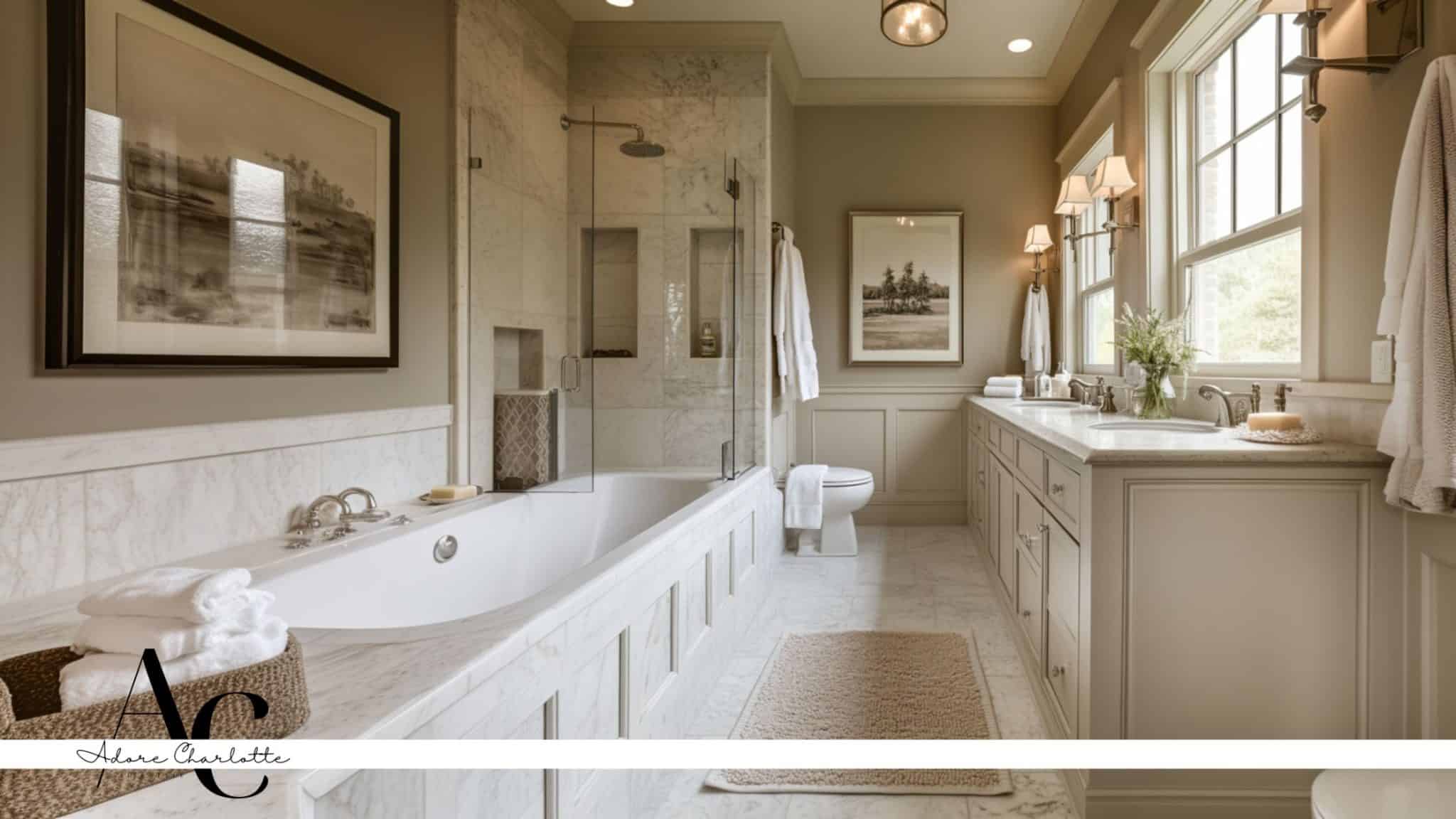 Showerheads Brushed Nickel vs Stainless Steel Bathroom Main Image