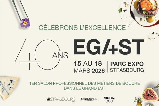 Retrouvez AGESTRA à l’EGAST : salon des métiers de bouche du Grand-Est