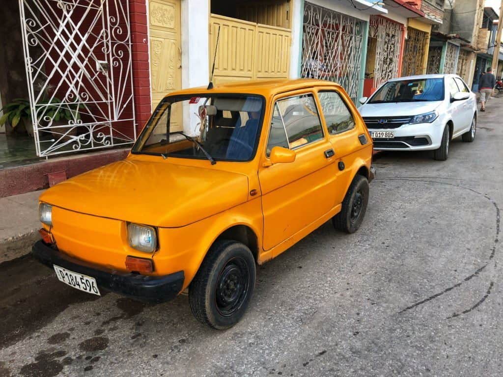 kubańskie samochody