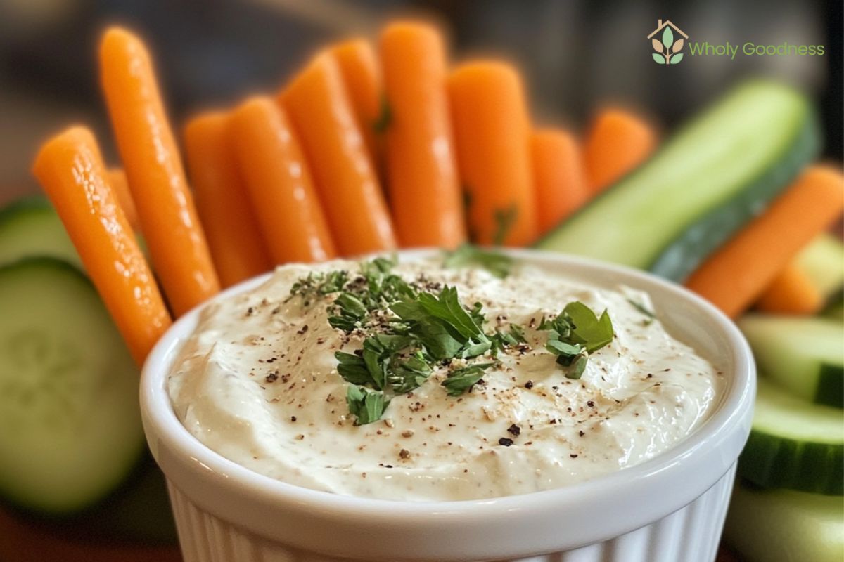 Our Vegan Sour Cream Dip Recipe