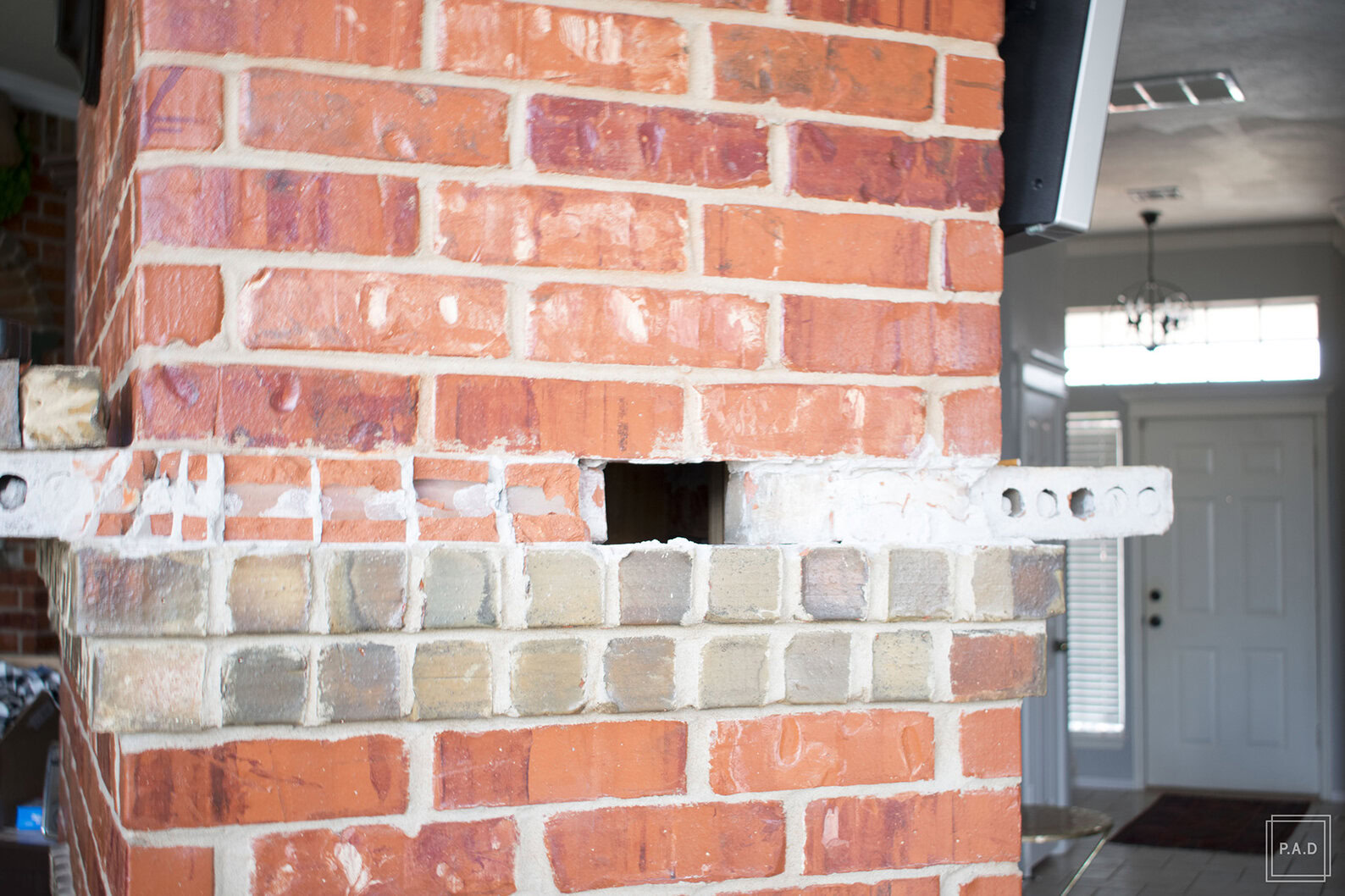 How To Remove Brick The Easy Way • Project Allen Designs