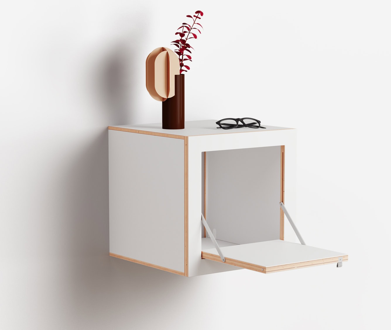 Fläpps Box Nachttisch 40x40x40